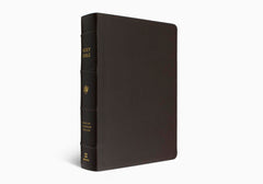 ESV Journaling Bible - Brown Leather, Single-Column & Large Print