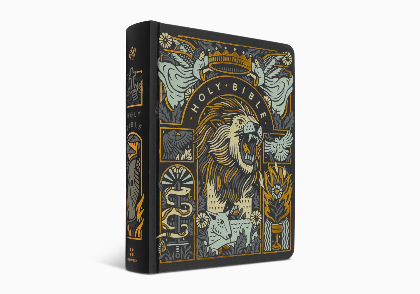 ESV Single Column Journaling Bible® - Lion & Lamb