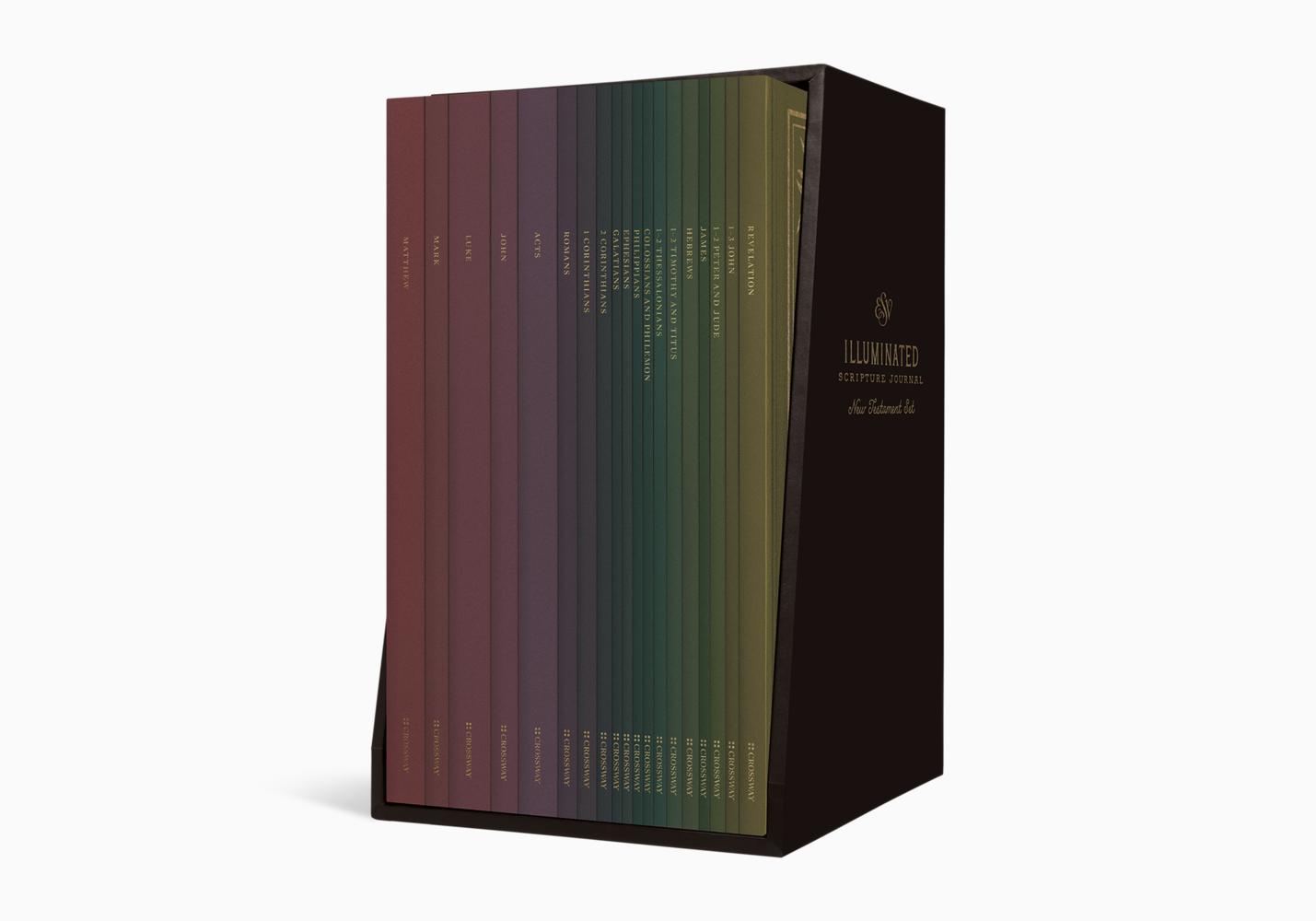 ESV Illuminated Scripture Journals: New Testament Set