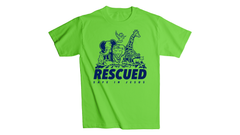 Rescued Youth T-Shirt - Bright Green