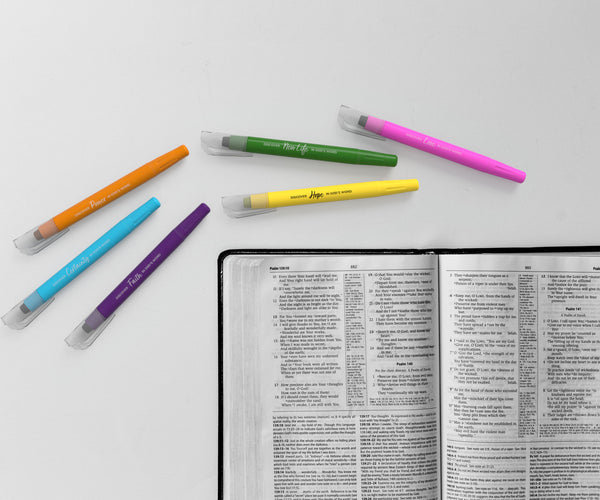 Highlighters / Pens / Magnifiers / Bible Ribbons – Golden Springs Christian  Bookstore