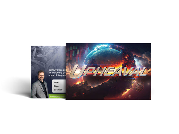 Upheaval Invitation Cards - Pack of 100