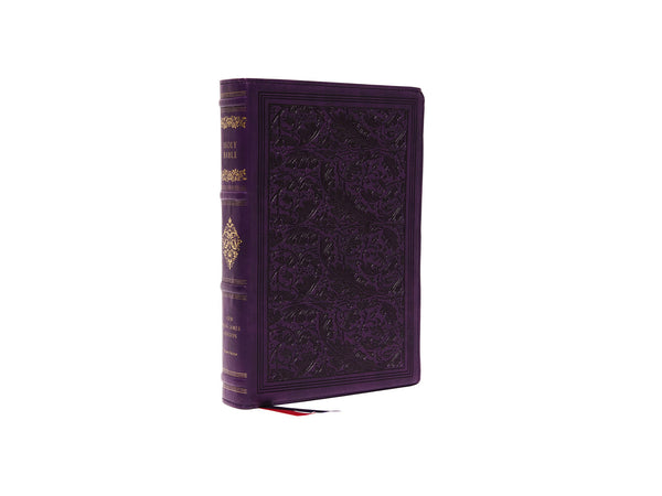 NKJV Wide-Margin Reference Bible, Purple