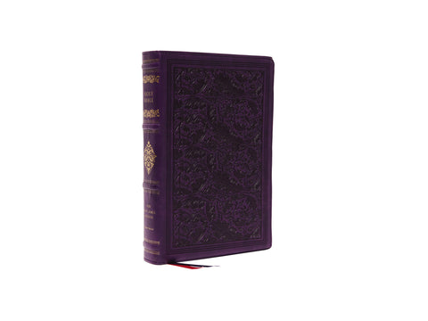 NKJV Wide-Margin Reference Bible, Purple – Voice of Prophecy