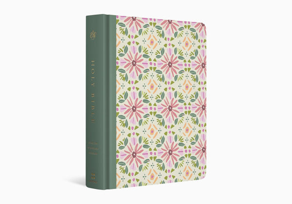 ESV Single Column Journaling Bible® - Floral Pattern