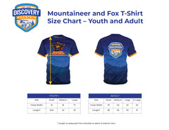 Discovery Mountain Mountaineer Blue T-Shirt