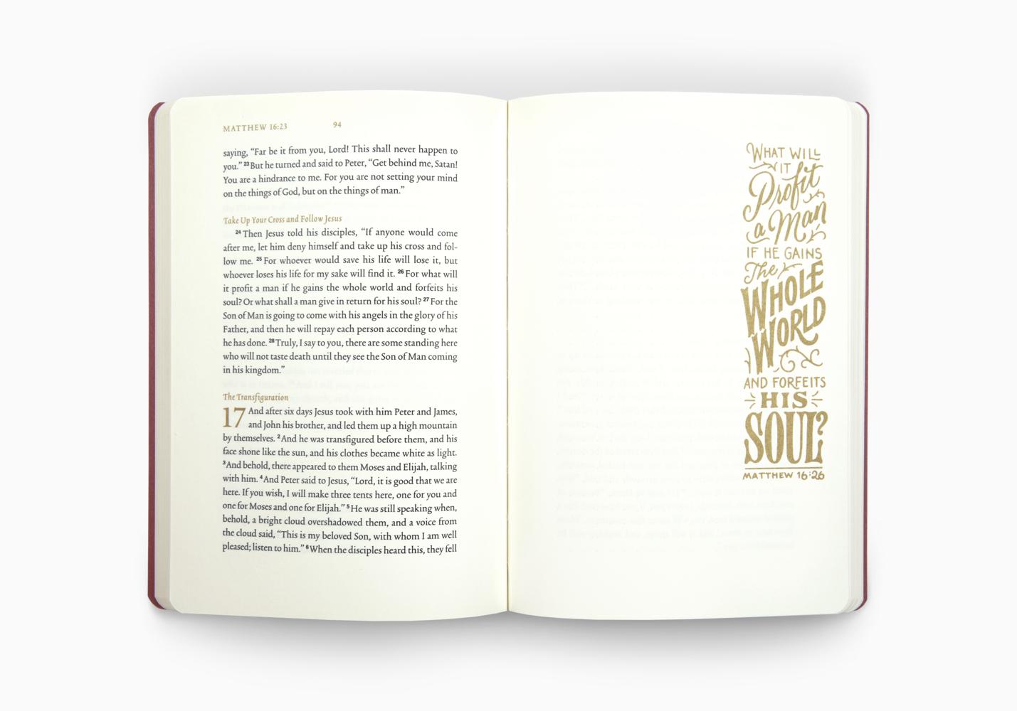 Esv Journal ESV Illuminated Scripture Journal: Old & New Testament Sets – Voice of ...