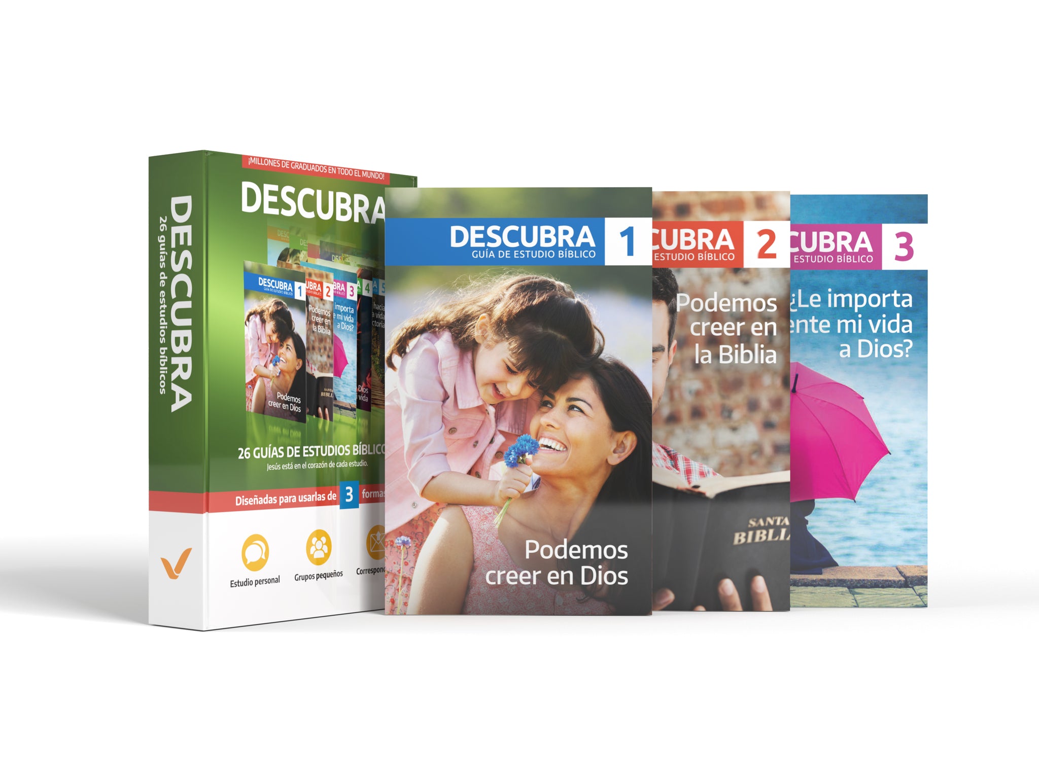 Descubra Spanish Bible Study Guides - Set of 26