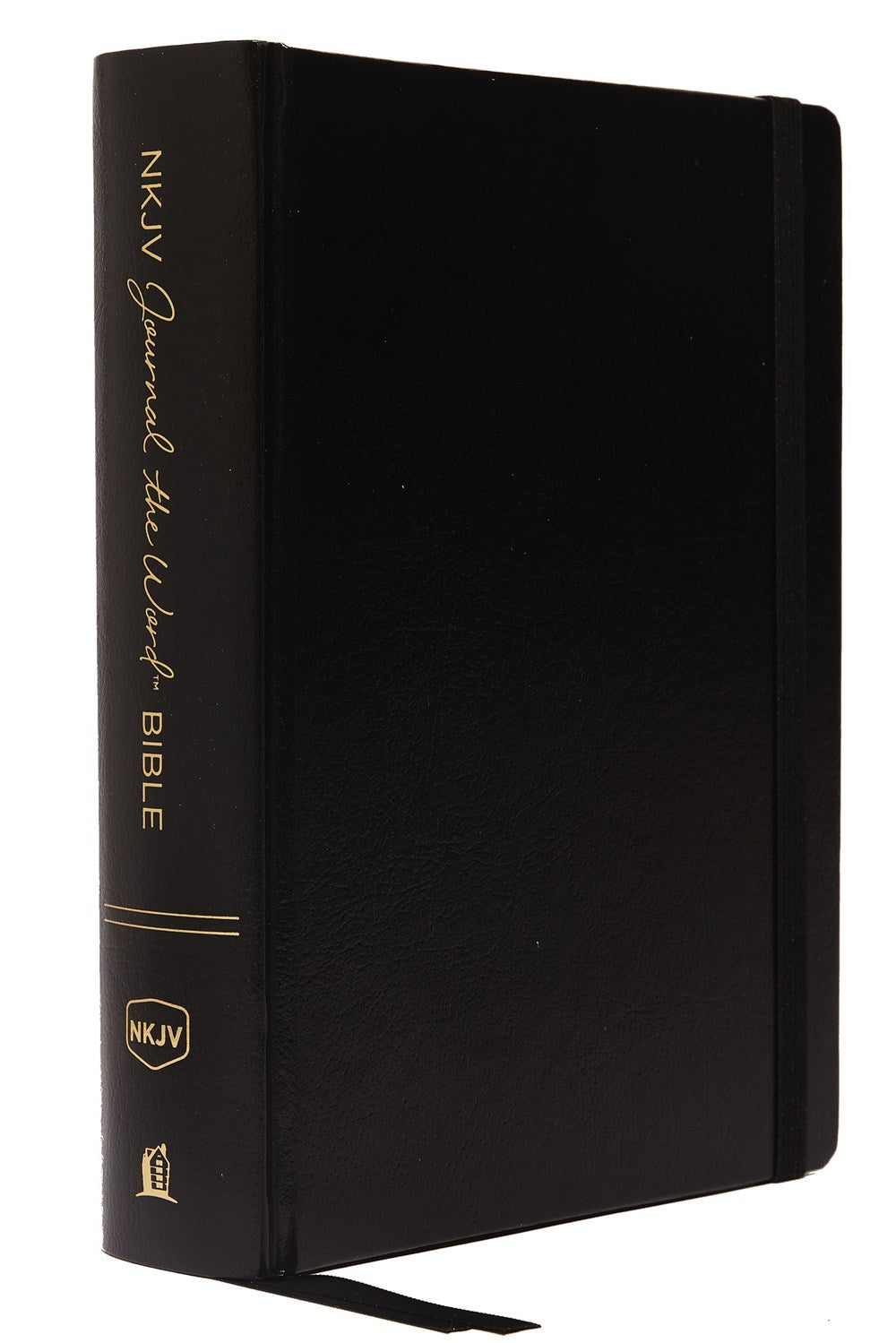 NKJV Large Print Journaling Bible, Black Hardcover