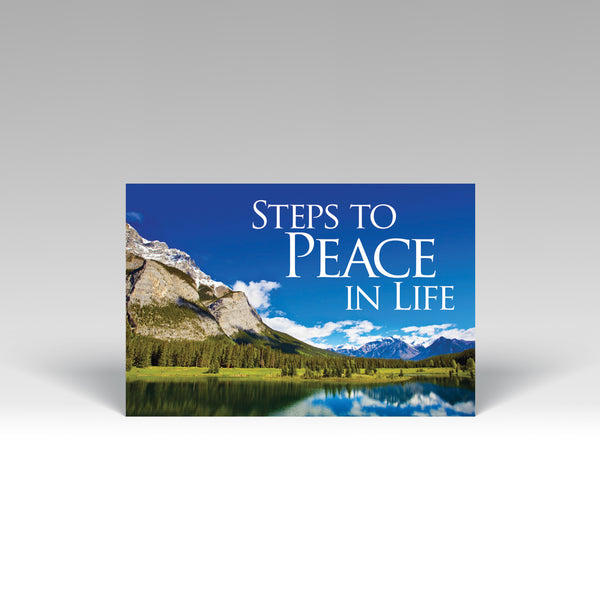 Steps to Peace in Life Pack of 10